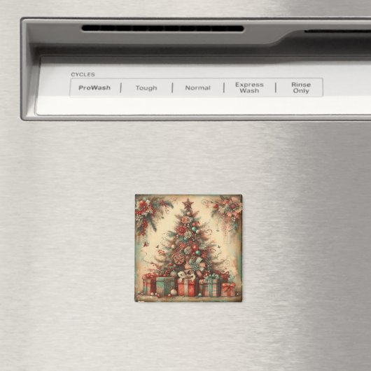 Magnet classique d'arbre de Noël (In Situ (Lave-vaisselle))