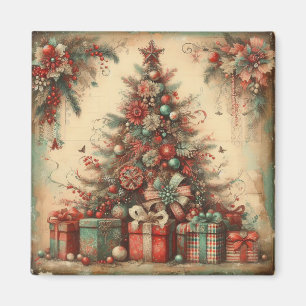 Magnet classique d'arbre de Noël