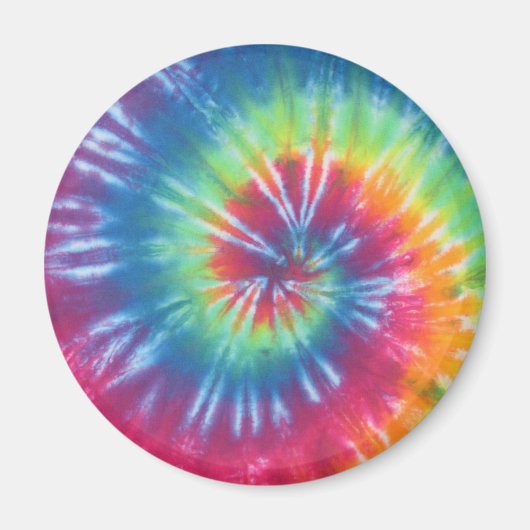 Magnet classique de Tie Dye (Devant)
