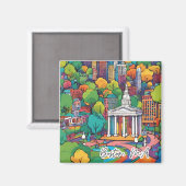 Magnet Collectif Funky City - Boston, MA (Recto/Verso)