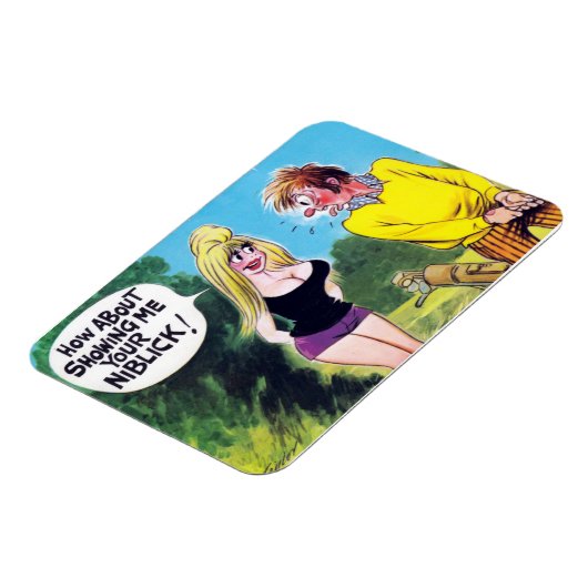 Magnet - Comic - Golf (Côté Gauche)