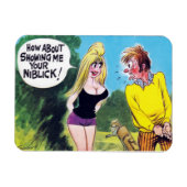 Magnet - Comic - Golf Magneet (Horizontaal)