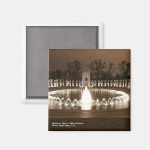 Magnet commémoratif de la Seconde Guerre mondiale (Recto/Verso)