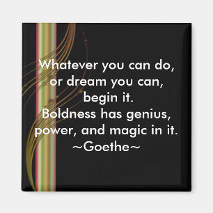 Magnet Commencer-Goethe-De motivation