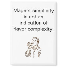 Magnet Complexity refrigerator magnet
