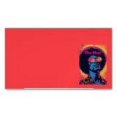 Magnet cool/Carte de visite rétro (devant)