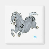 Magnet Crazy Cartoon Horse (Devant)
