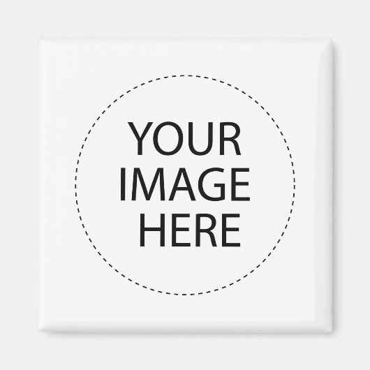 Magnet creëer je eigen Sjabloon Magneet (Voorkant)