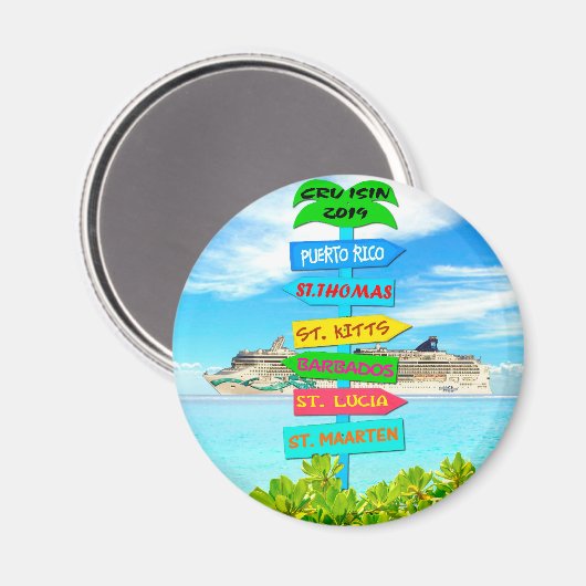 Magnet - Croisière 2019 (Recto/Verso)