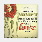 Magnet d'affectation d'argent (Devant)