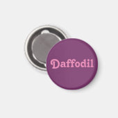 Magnet Daffodil Magneet (Voorkant / Achterkant)
