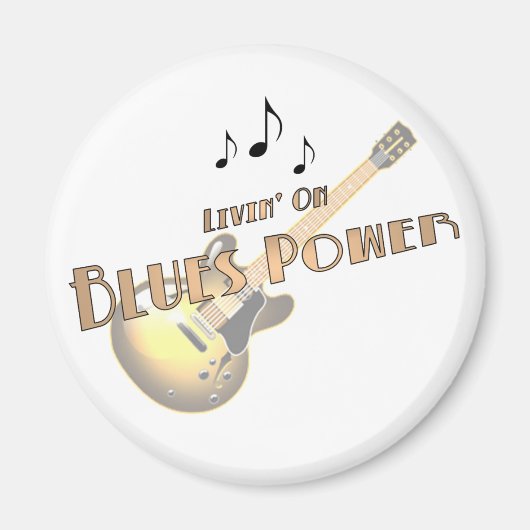 Magnet d'alimentation blues (Devant)