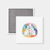 magnet dalmatiens (Recto/Verso)