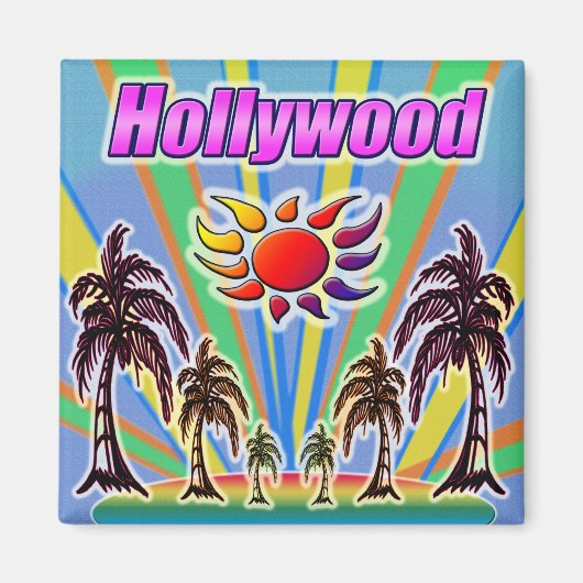 Magnet d'amour d'été d'Hollywood (Devant)