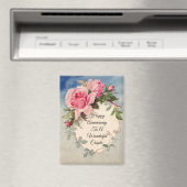 Magnet d'anniversaire Rose (In Situ (Lave-vaisselle))