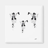 Magnet / Danseurs grecs d'Evzon (Devant)