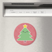 Magnet d'arbre de Noël Kawaii (In Situ (Lave-vaisselle))