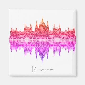 Magnet d'architecture du Parlement de Budapest Hon