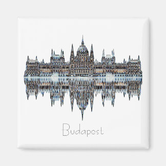 Magnet d'architecture du Parlement de Budapest Hon