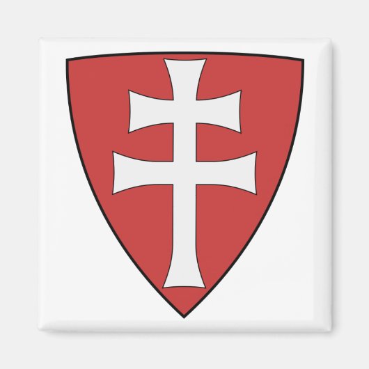 Magnet d'armoiries de Hongrie (Devant)