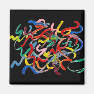 Magnet d'art Abstrait