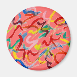 Magnet d'art Abstrait