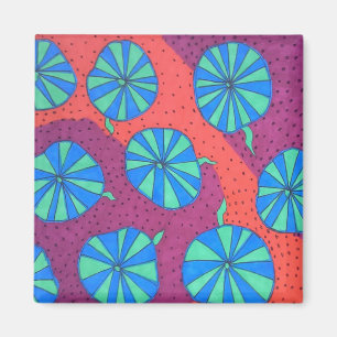 Magnet d'art Abstrait en gras