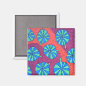 Magnet d'art Abstrait gras (Recto/Verso)