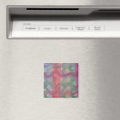 Magnet d'art Abstrait Pastel (In Situ (Lave-vaisselle))