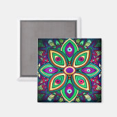 Magnet d'art de Lotus (Recto/Verso)