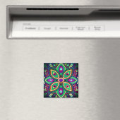 Magnet d'art de Lotus (In Situ (Lave-vaisselle))