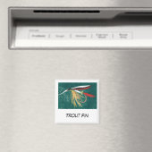 Magnet d'art de pêche à la truite (In Situ (Lave-vaisselle))