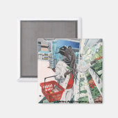 Magnet d'art Imaginaire d'épicerie (Recto/Verso)