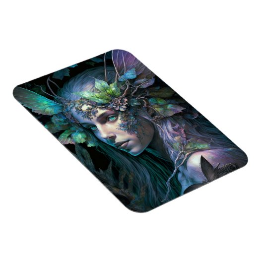 Magnet d'art Imaginaire fée coloré (Côté Droit)