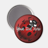 Magnet d'art Ladybug sur mesure Aimants de réfrigé (Recto/Verso)