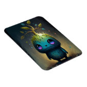 Magnet d'art Plante Monster Imaginaire (Côté Droit)
