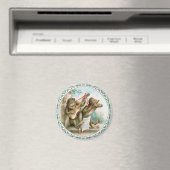 Magnet d'art vintage - Singes anthropomorphes (In Situ (Lave-vaisselle))