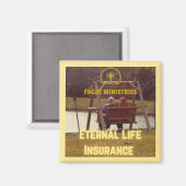 Magnet d'assurance vie éternelle Fagee (Recto/Verso)