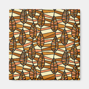 Magnet d'automne rétro