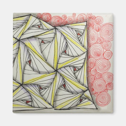 Magnet de 2 pouces avec art original (Devant)