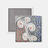 Magnet de 2 pouces avec art original (Recto/Verso)