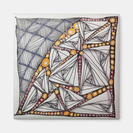 Magnet de 2 pouces avec art original (Devant)