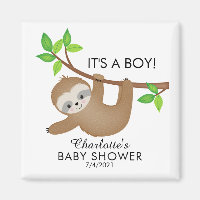 Magnet de Baby shower préféré pour les parcelles d