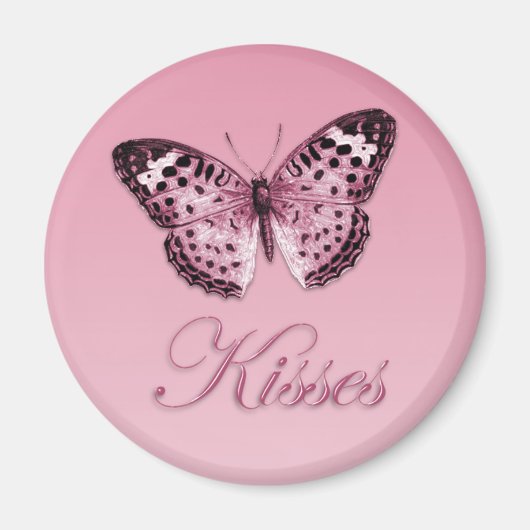 Magnet de baisers papillon (Devant)