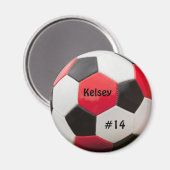 Magnet de balle de football (Recto/Verso)