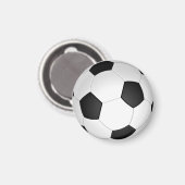 Magnet de balle de football (Recto/Verso)