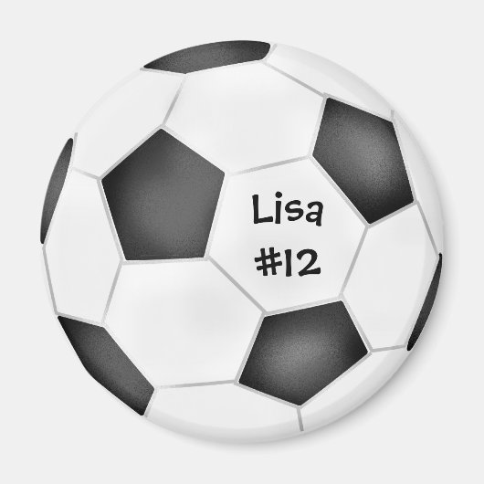 Magnet de balle de football (Devant)