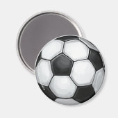 Magnet de balle de football (Recto/Verso)