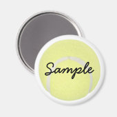 Magnet de balle de tennis (Recto/Verso)