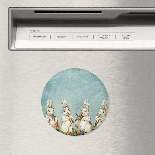 Magnet de bande de lapin de Pâques (In Situ (Lave-vaisselle))